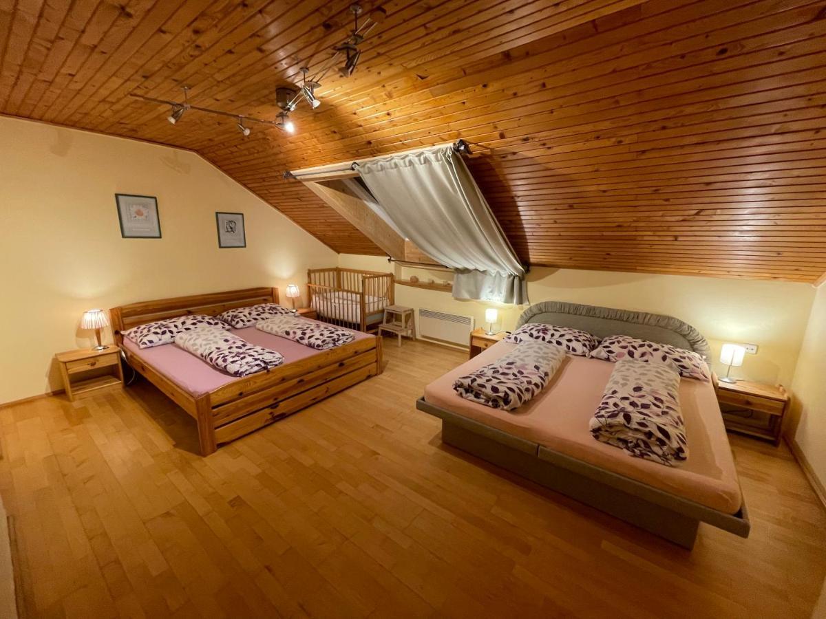 Ubytovani Duskovi Villa Lipno nad Vltavou Luaran gambar